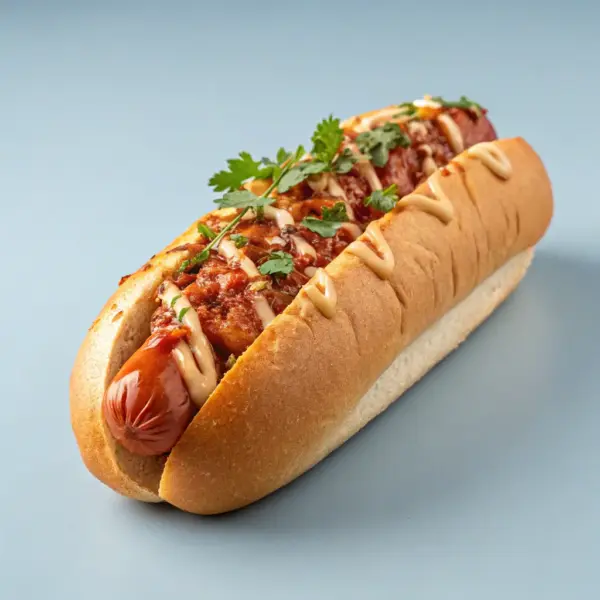 Sweet Sugar Coated Hotdog