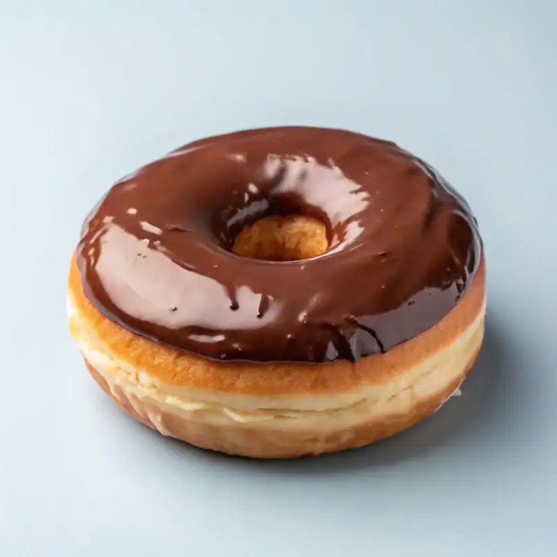 Strawberry Chocolate Mochi Donut