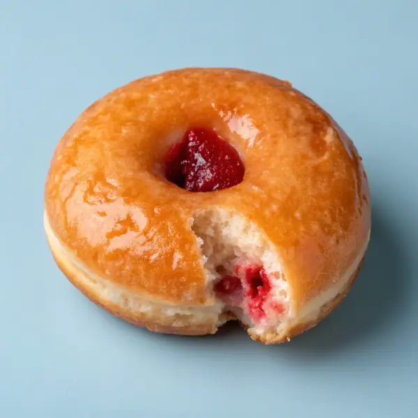 Seasonal Mango Mochi Donut
